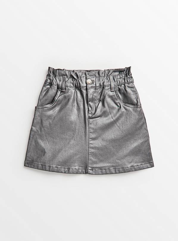 Grey 2024 paperbag skirt