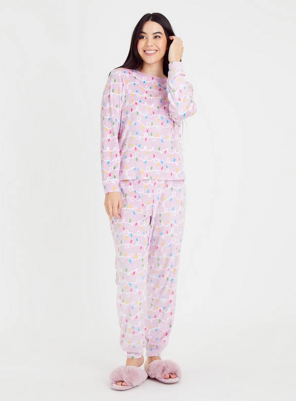 Buy Pink Christmas Lights Pyjamas 24 Pyjamas Tu