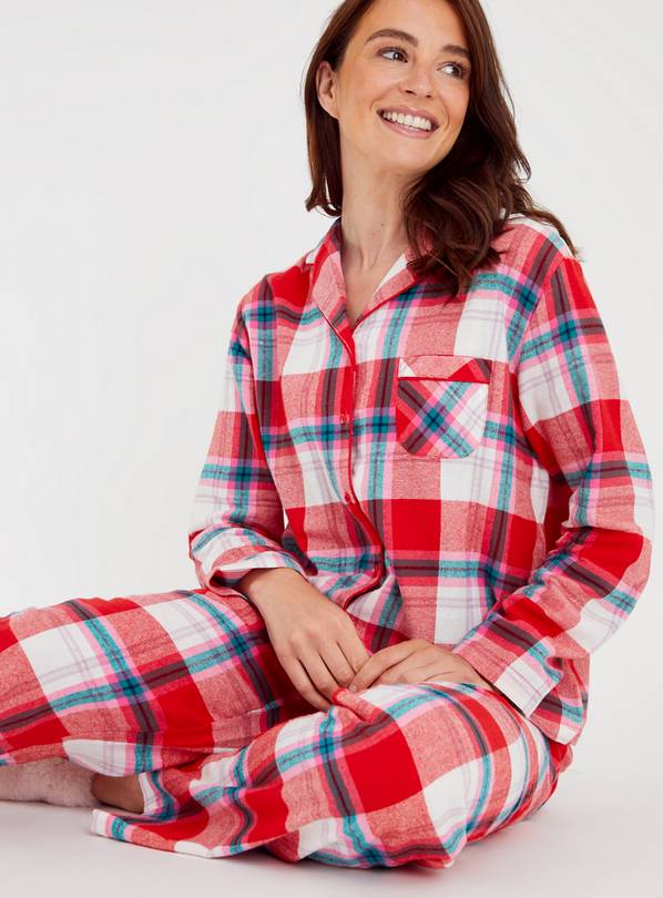 Red check womens discount pyjamas