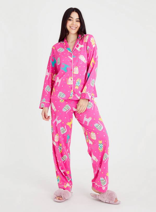 Children's christmas pjs online sainsburys