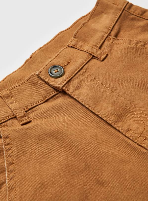 Dark 2024 tan chinos