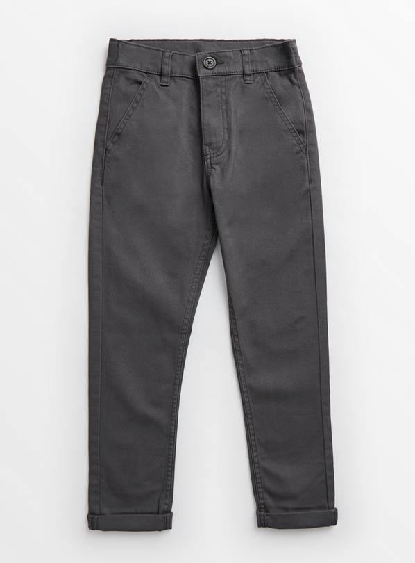 Grey Chino Trousers 1 year