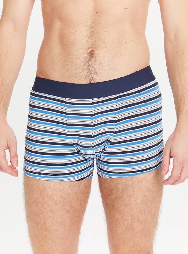 Buy Geometric & Stripe Trunks 3 Pack M, Underwear