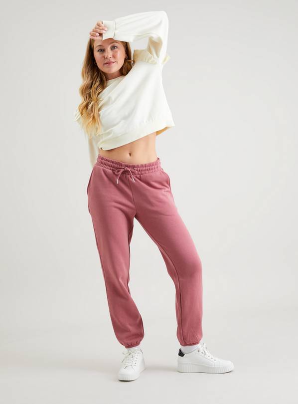 UHUYA Womens Baggy Sweatpants Sports Pants Trousers Jogging Sweatpants  Jogger Pants Hot Pink XXL US:12