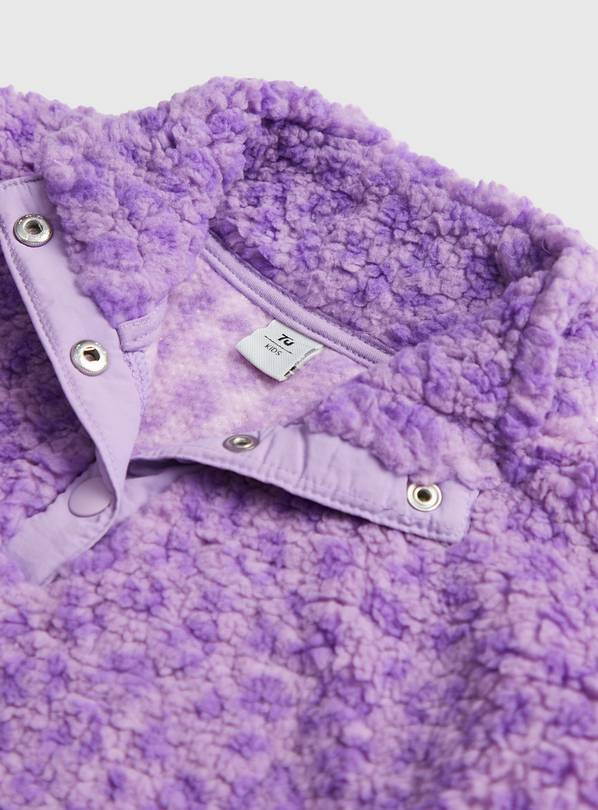 Mauve on sale teddy jacket