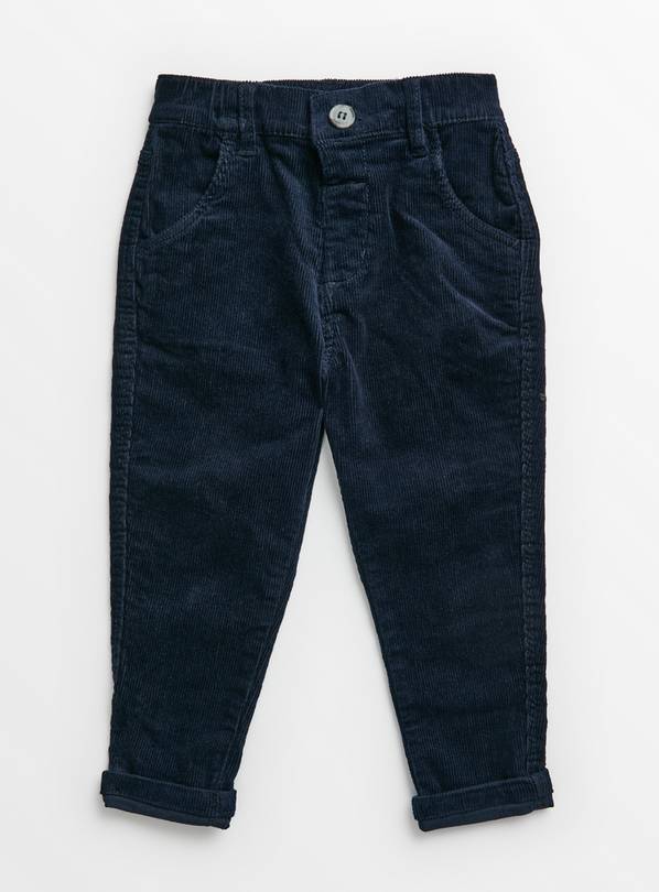 Navy Corduroy Trousers 8 years