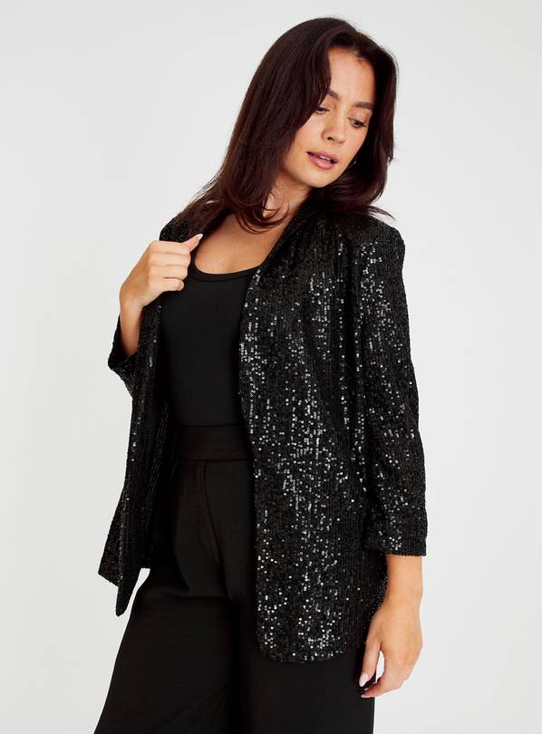 Black 2024 glitter jacket