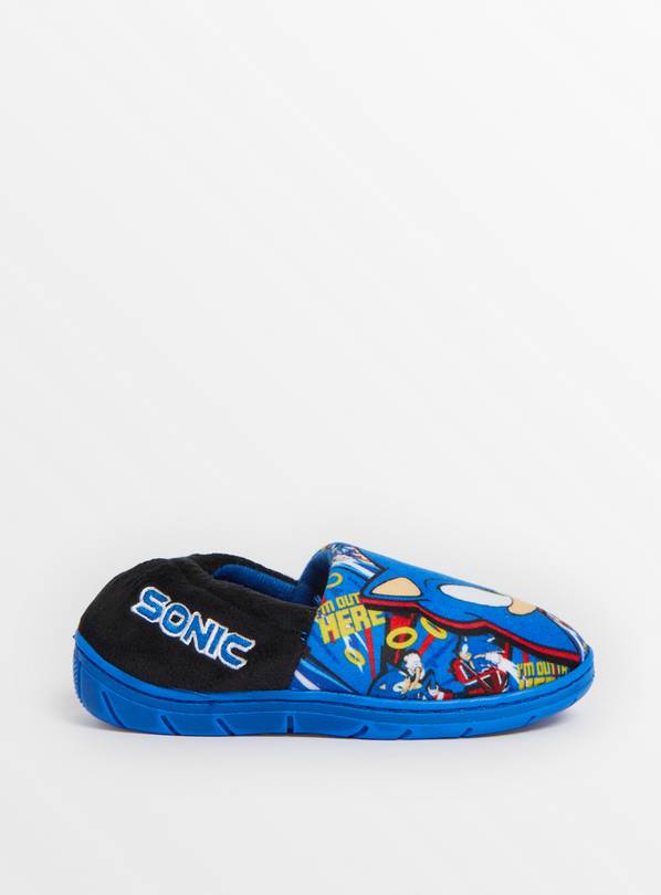 Sonic The Hedgehog Blue Slippers 11 Infant