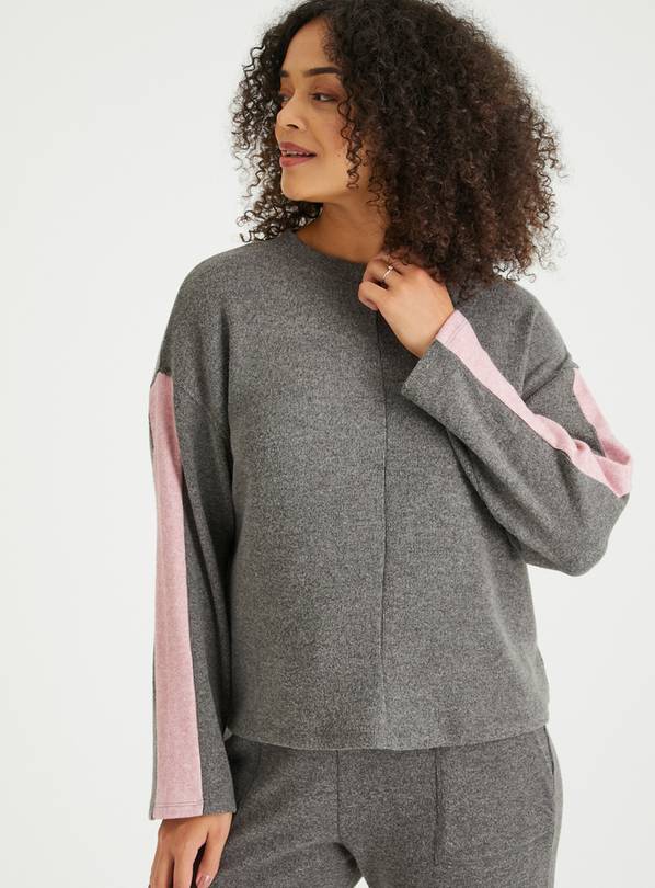 Oversized drop deals shoulder sweater