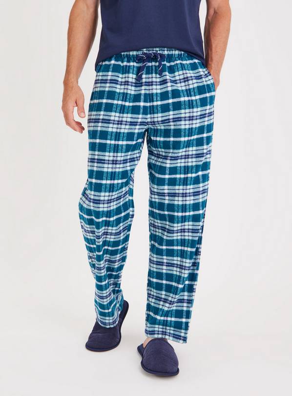 Buy Green Fleecy Pyjamas Bottoms L Loungewear Tu