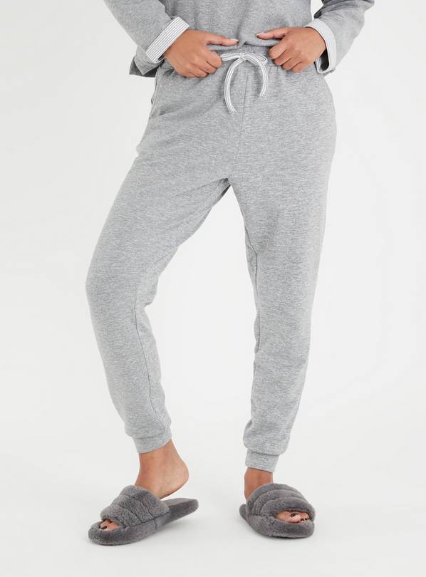 Rest Later Pants - Charcoal Marl