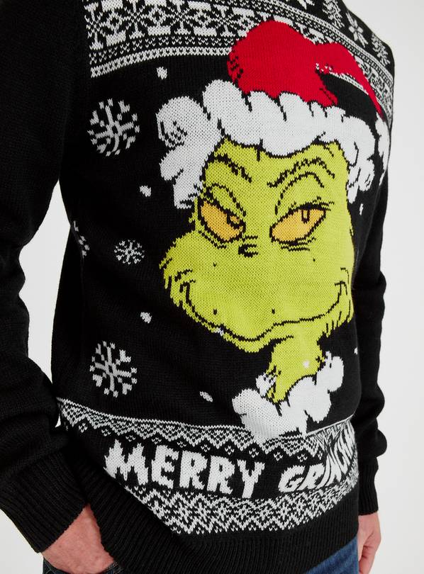 Grinch christmas hot sale jumper womens