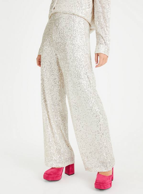 Sainsburys wide hotsell leg trousers