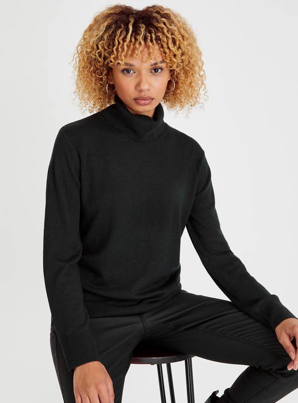 Next roll outlet neck jumpers