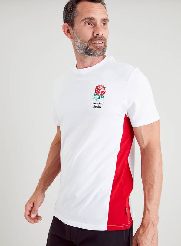 England Rugby White T-Shirt L