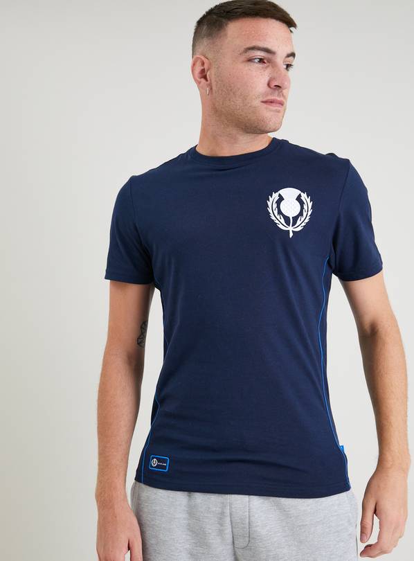 SCOTLAND Navy T-Shirt XL