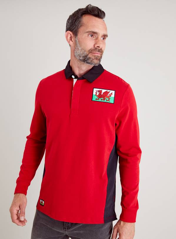 Buy Wales Red Rugby Shirt L | T-shirts and polos | Argos
