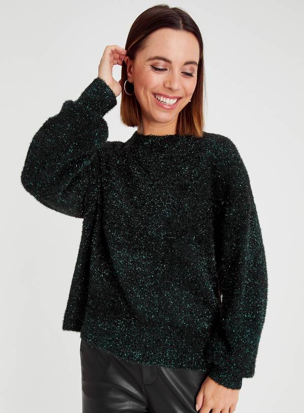 Green Tinsel Style Jumper 14