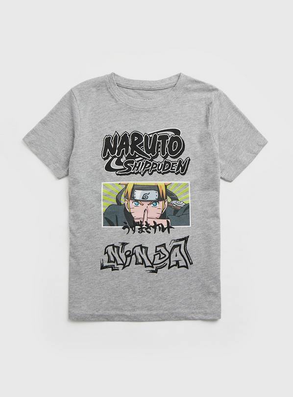 Naruto Grey T-Shirt - 12 years