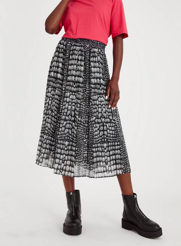 Animal print 2024 midi skirt 00