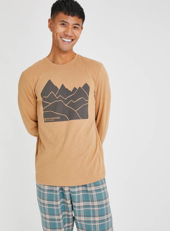 Mountain Graphic Pyjamas XXL