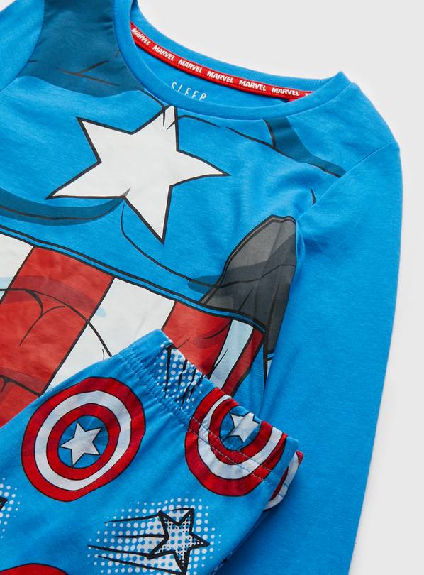 Buy Marvel Captain America Pyjamas 9 10 years Pyjamas Argos