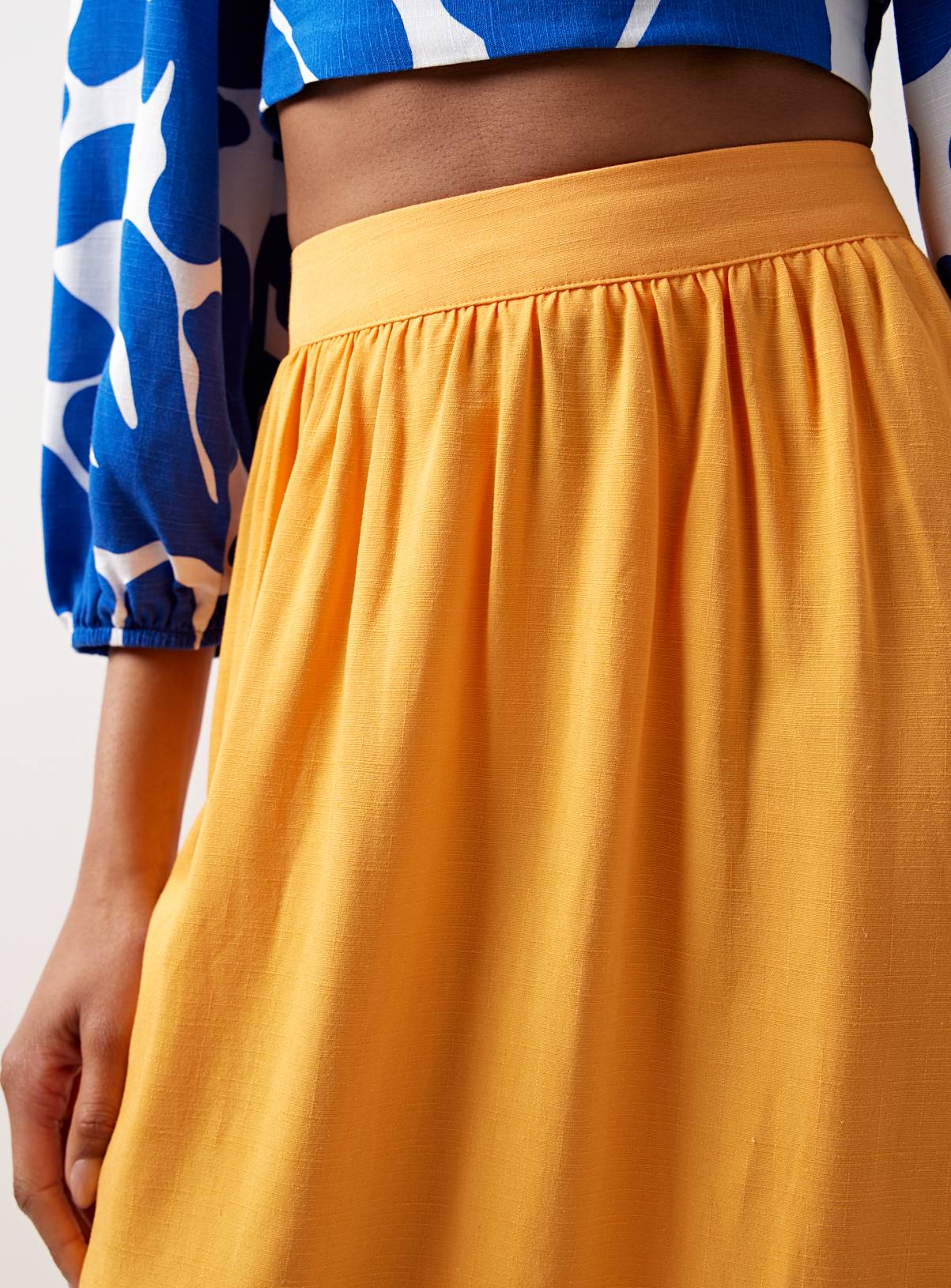 For All The Love Linen Volume Midi Coord Skirt 16 - Image 2