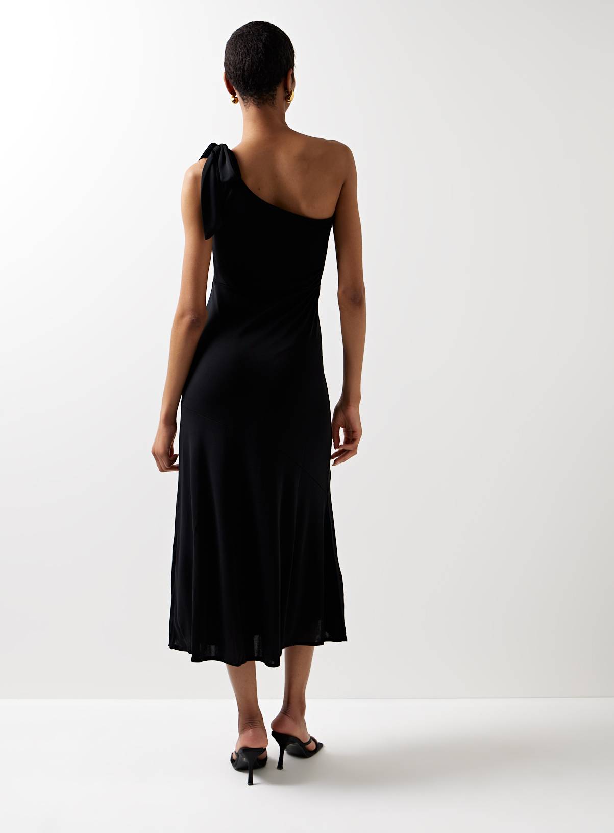 For All The Love Fluted One Shoulder Midaxi Dress 8 - Image 3