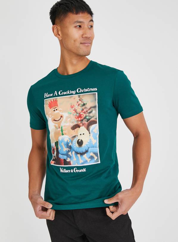 Buy Wallace & Gromit Green TShirt XXXL Tshirts and polos Argos