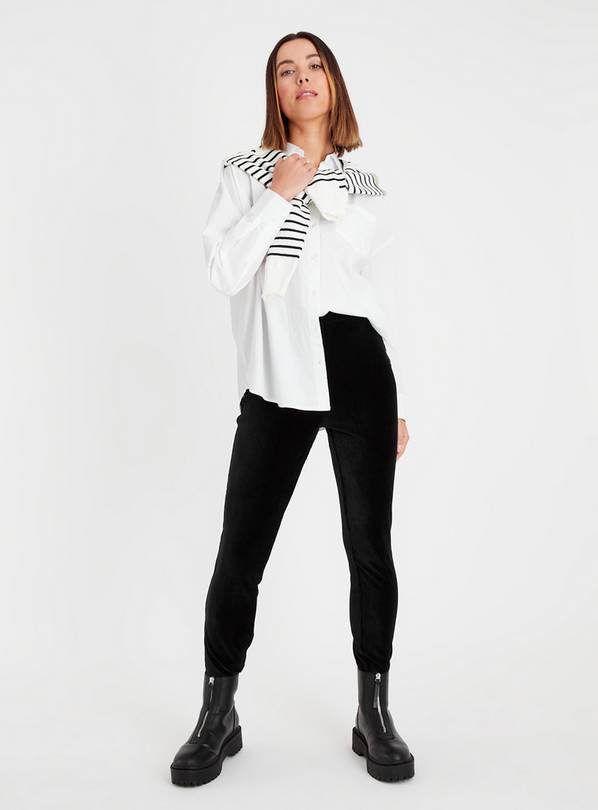 Black cord clearance leggings