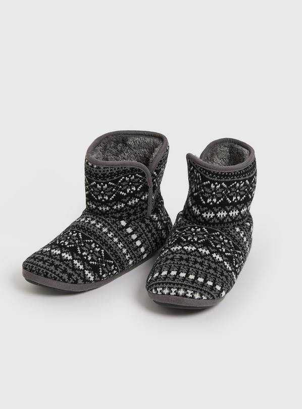 Fairisle slipper outlet boots