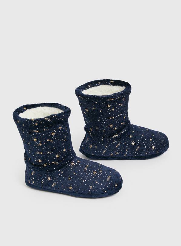 Sainsbury ladies slipper boots hot sale