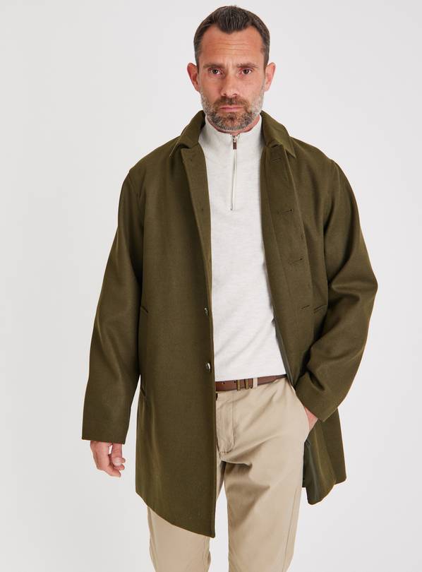 Khaki Formal Overcoat XXXL