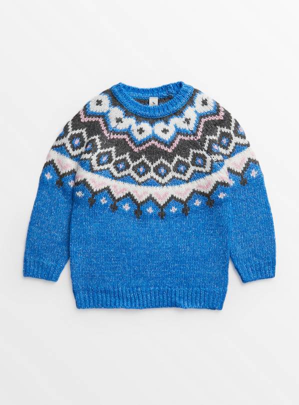 Fairisle knit outlet jumper