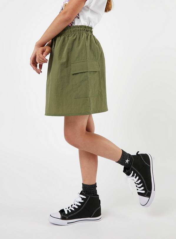 Khaki skirt womens outlet 11