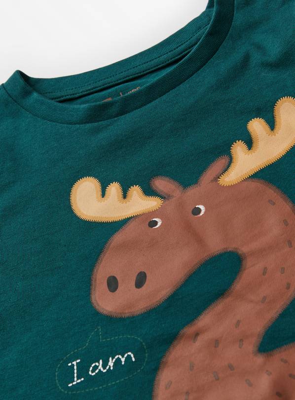 moose green shirt