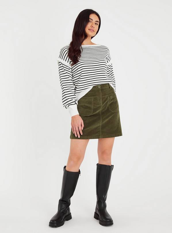 Cord hotsell skirt sainsburys