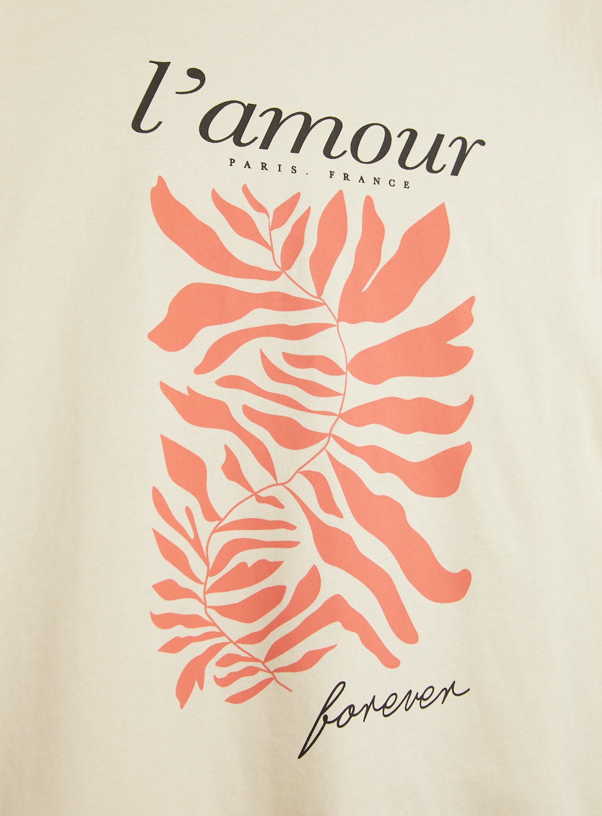 Sku: MAY G4 STYLED L'AMOUR GRAPHIC TEE:Yellow:10 - Image 4 thumbnail