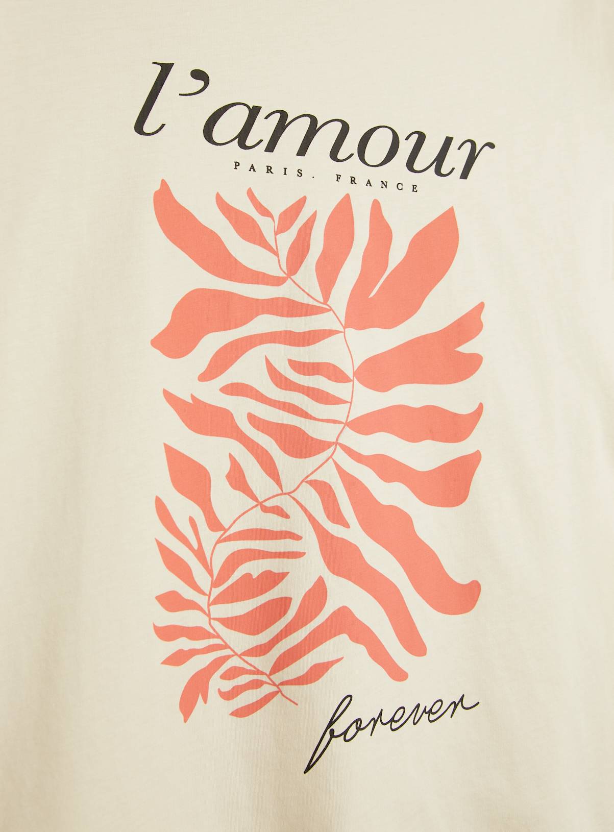 Sku: MAY G4 STYLED L'AMOUR GRAPHIC TEE:Yellow:10 - Image 4