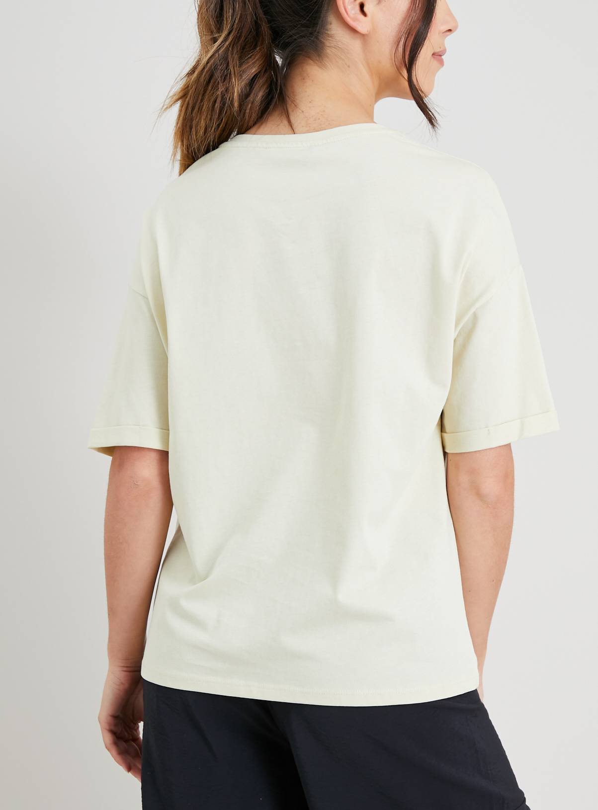 Sku: MAY G4 STYLED L'AMOUR GRAPHIC TEE:Yellow:10 - Image 5