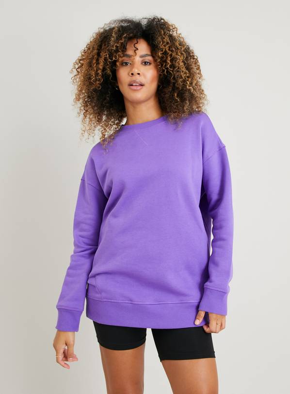 Purple 2024 sweatshirt womens