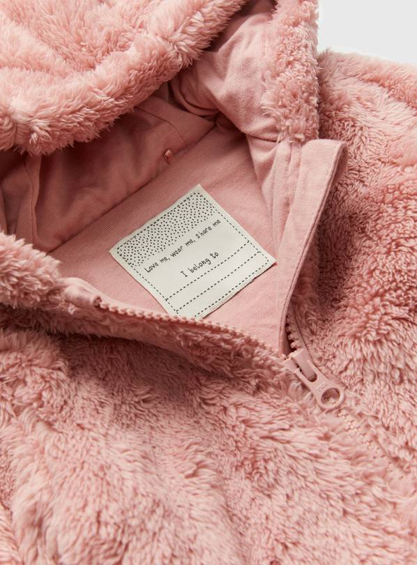 Sainsburys pink 2025 fur coat