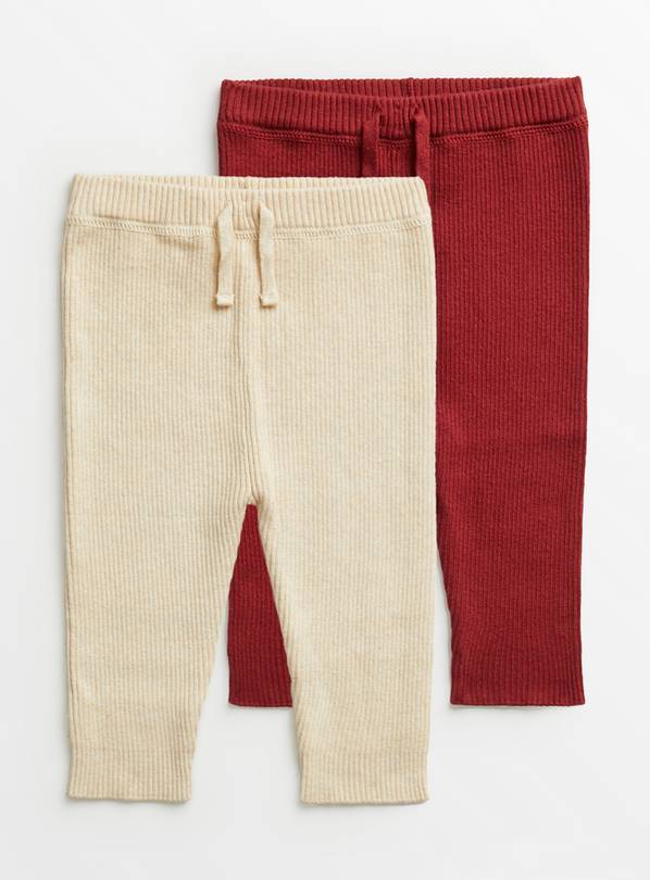 Red deals knit leggings