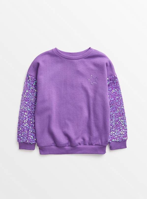 Purple on sale sequin jumper