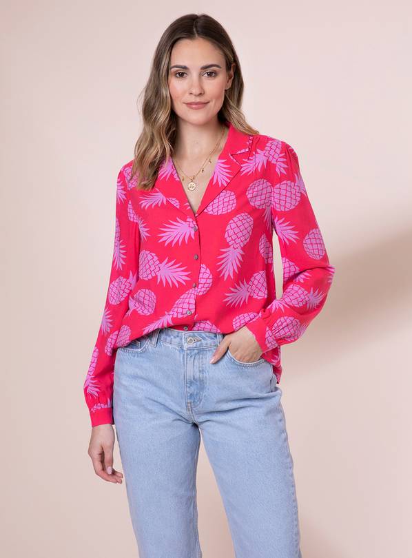 ANORAK Pineapples EcoVero Nicky Shirt - 10