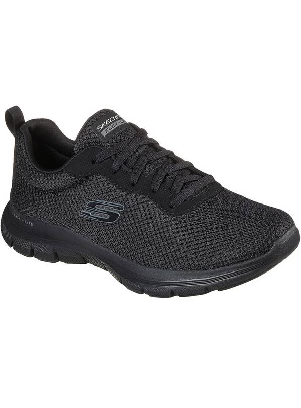 Skechers flex clearance appeal black