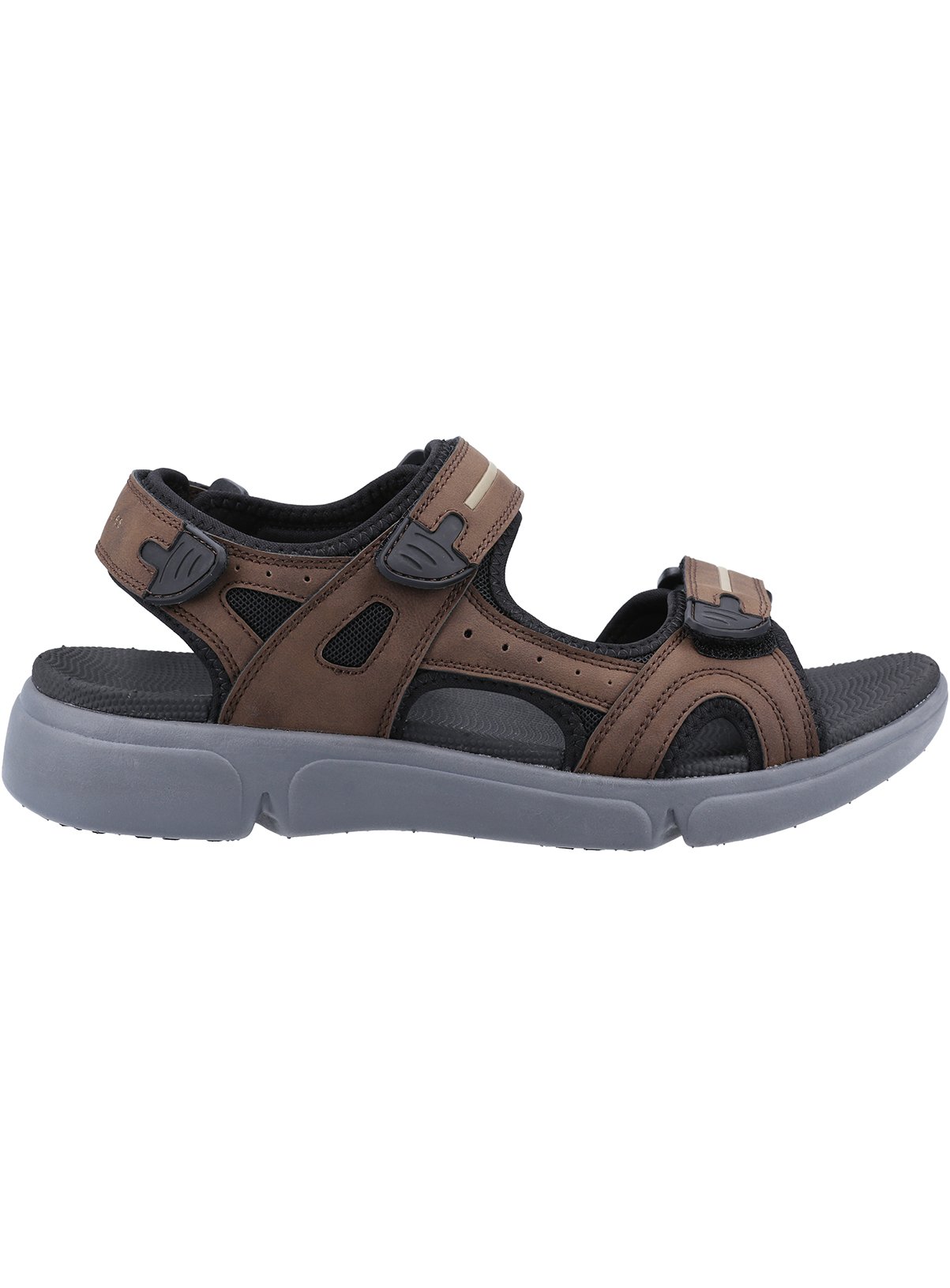 SKU:Hush Puppies Castro Sandal:Brown:9 - Image 4 thumbnail