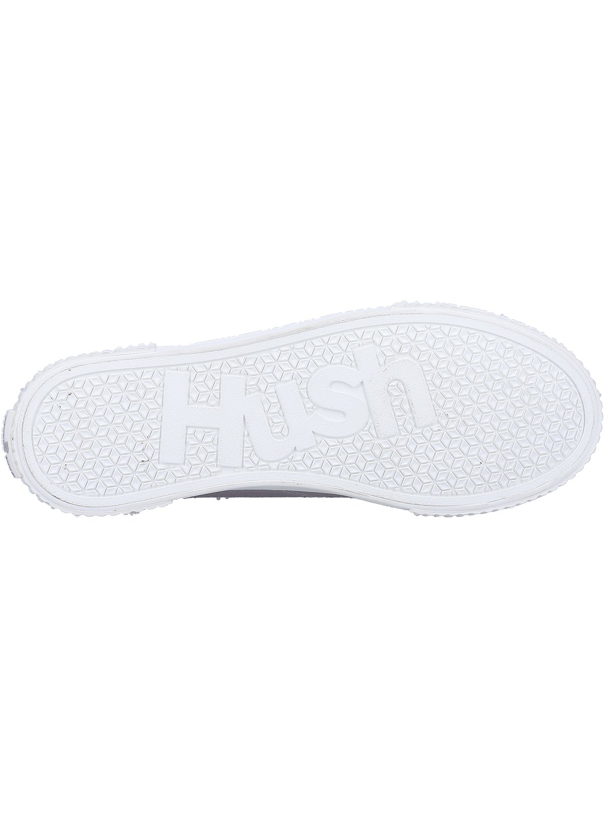 SKU:Hush Puppies Brooke Canvas Trainer:Grey:6 - Image 3 thumbnail