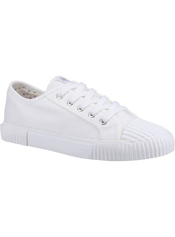 HUSH PUPPIES Brooke Canvas Trainer 3