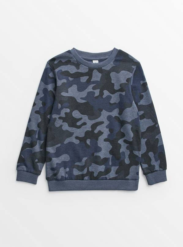 Long camo cheap sweatshirt